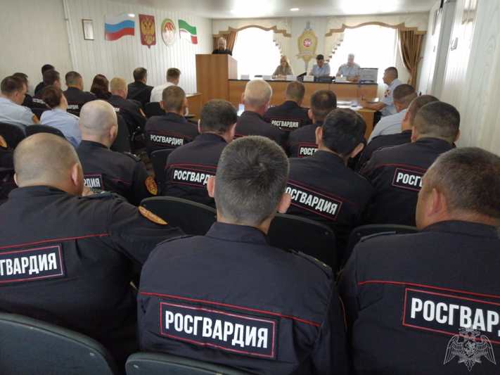 В ОВО по г. Набережные Челны Росгвардии по РТ прошел «День дисциплины»