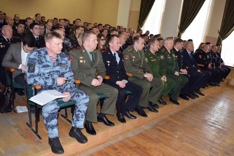 В Управлении Росгвардии по Республике Татарстан подвели итоги служебно-боевой деятельности за 2019 год