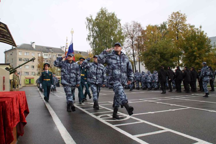 Казанский специальный моторизованный полк Росгвардии отметил 55-летие со дня основания