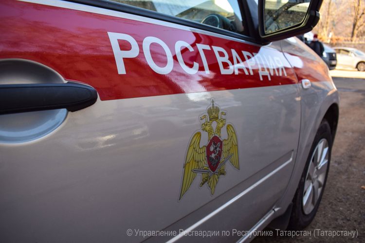 В Казани сотрудники Росгвардии задержали двоих граждан, подозреваемых в грабеже 