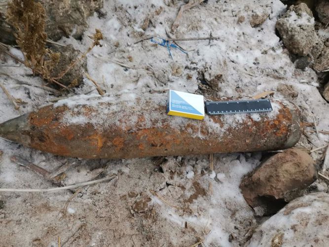 В Набережных Челнах саперы ОМОН Росгвардии обезвредили артиллерийский снаряд прошлого столетия