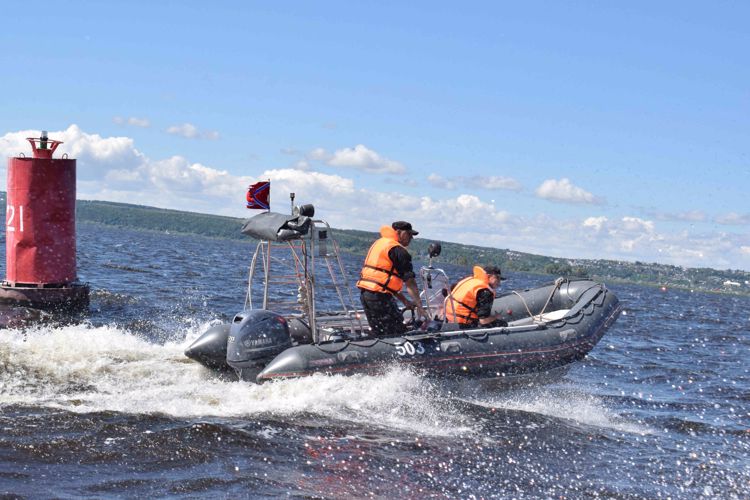 Военнослужащих морского подразделения казанского полка Росгвардии поздравили с Днём военно-морского флота России