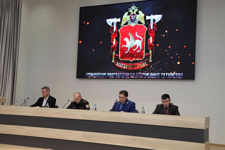 В Управлении Росгвардии по Республике Татарстан прошло заседание по вопросам антитеррористической защищенности объектов различной ведомственной принадлежности