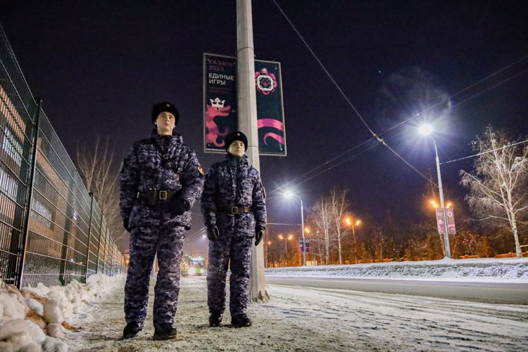 Росгвардия обеспечила безопасность во время Единых игр Специальной Олимпиады в Казани