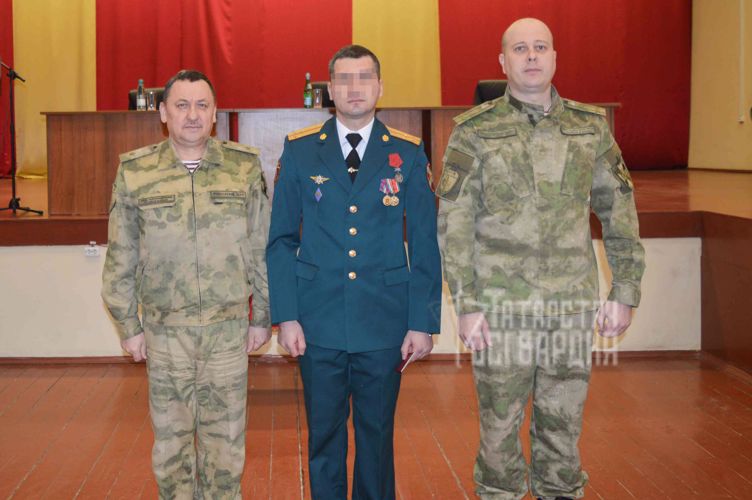 Росгвардейцам - участникам СВО вручили государственные награды в Казани