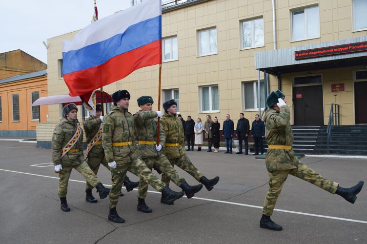В Казанском батальоне Росгвардии отметили 212-ю годовщину со Дня образования войск правопорядка