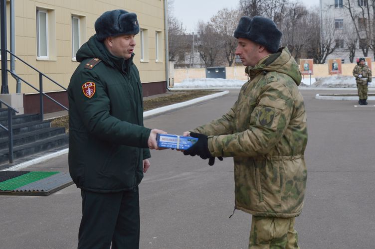 В Казанском батальоне Росгвардии отметили 212-ю годовщину со Дня образования войск правопорядка