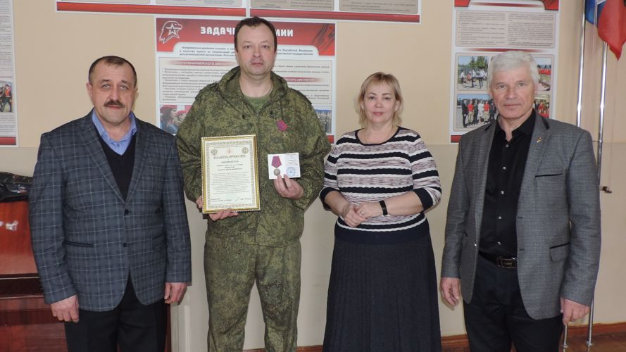 В г. Казани поздравили с Днем образования войск национальной гвардии Российской Федерации ветеранов вневедомственной охраны 