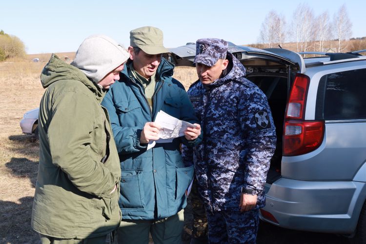 В Татарстане сотрудники Росгвардии и Госкомитета по биоресурсам проводят рейдовые мероприятия на территории охотничьих угодий