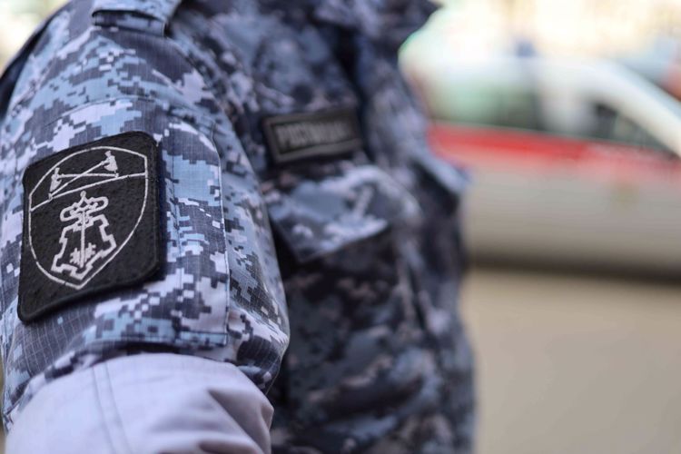 В г. Альметьевске сотрудники Росгвардии и полиции задержали подозреваемую в краже смартфона