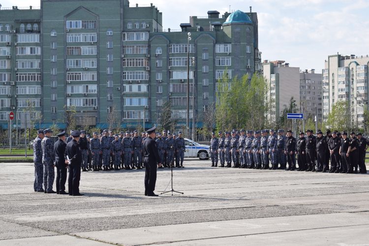 Росгвардейцы выполнили задачу по охране общественного порядка во время Первомая и проведения спортивных мероприятий в Татарстане