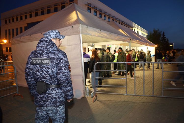 В Татарстане росгвардейцы приняли участие в обеспечении безопасности празднования Дня Великой Победы