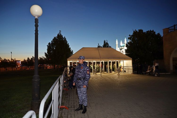 В Татарстане росгвардейцы приняли участие в обеспечении безопасности празднования Дня Великой Победы