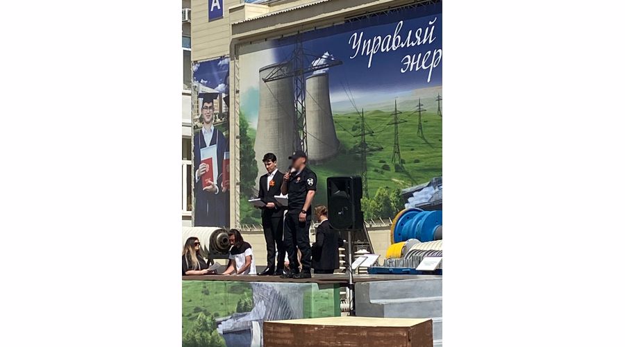 Росгвардеец принял участие в торжественном мероприятии Казанского государственного энергетического университета
