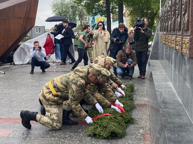 Военнослужащие казанского батальона по охране ВГО приняли участие в мероприятиях, посвященных 78 годовщине победы в ВОВ