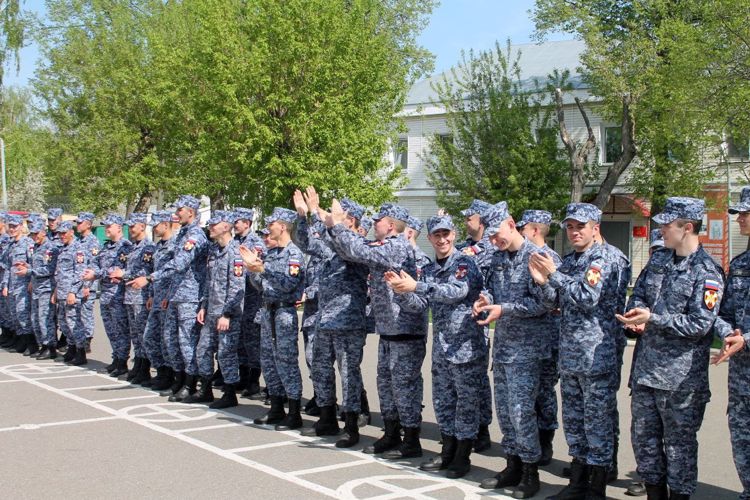 В казанском полку Росгвардии прошел спортивный праздник