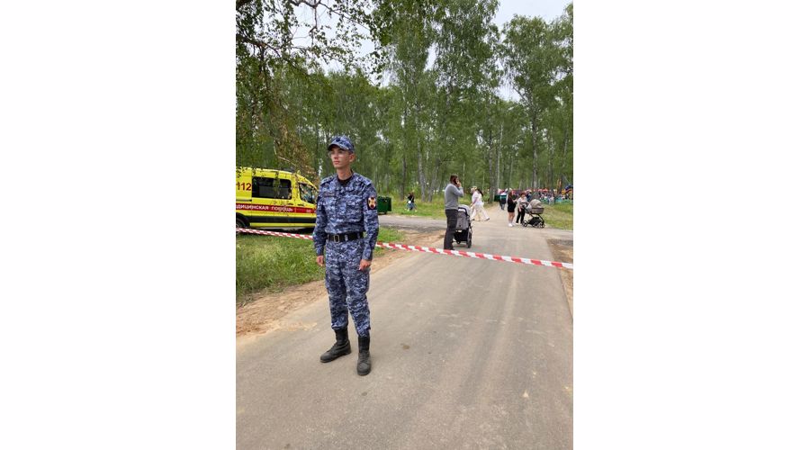 В столице Татарстана росгвардейцы выполнили задачи по обеспечению безопасности во время проведения Сабантуя