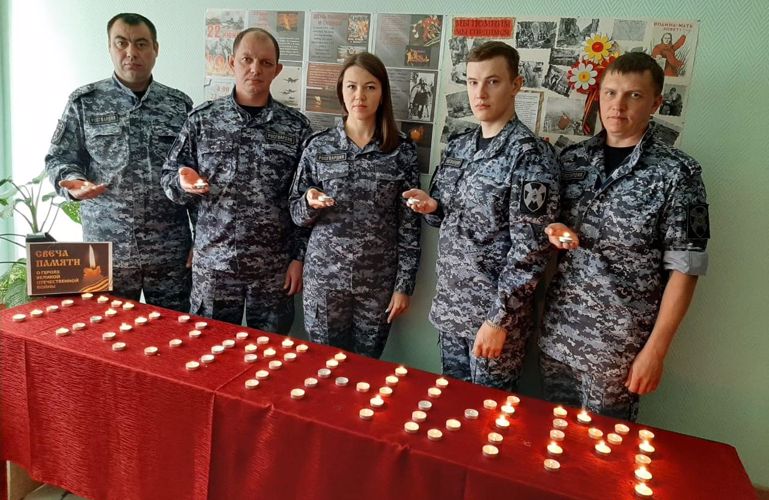 В Республике Татарстан сотрудники и ветераны Росгвардии приняли участие в мероприятиях, посвящённых Дню памяти и скорби