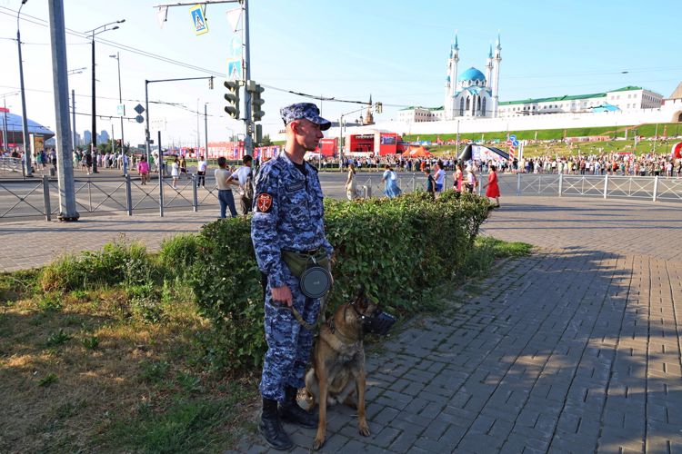 В Казани Росгвардия приняла участие в обеспечении безопасности старта Международного ралли «Шелковый путь»