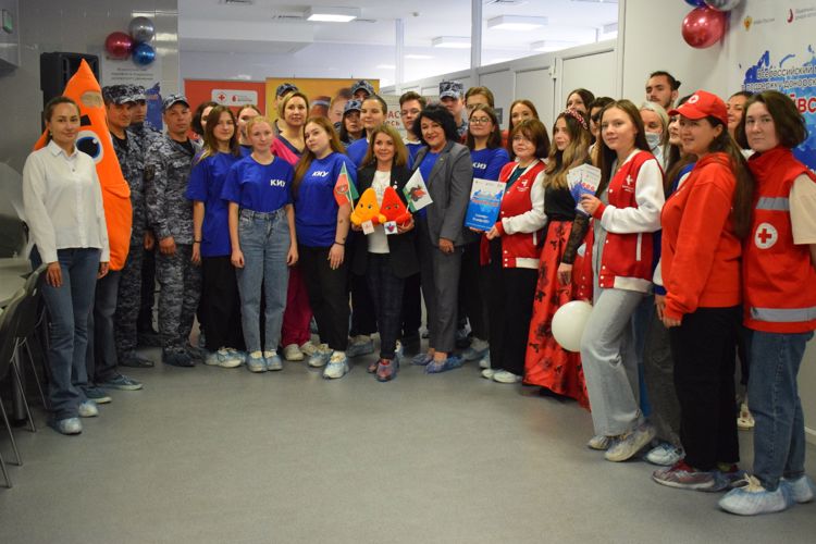В Татарстане сотрудники Росгвардии приняли участие во Всероссийском марафоне донорства костного мозга «#ДавайВступай!»