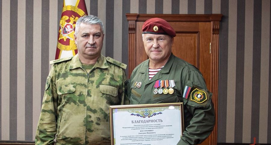 Командующий Приволжским округом Росгвардии встретился с руководителем «Гвардейской смены» 