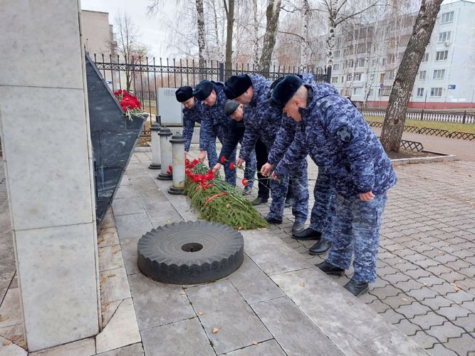 В Нижнекамском районе Республики Татарстан проходят мероприятия ко Дню ветеранской организации Росгвардии