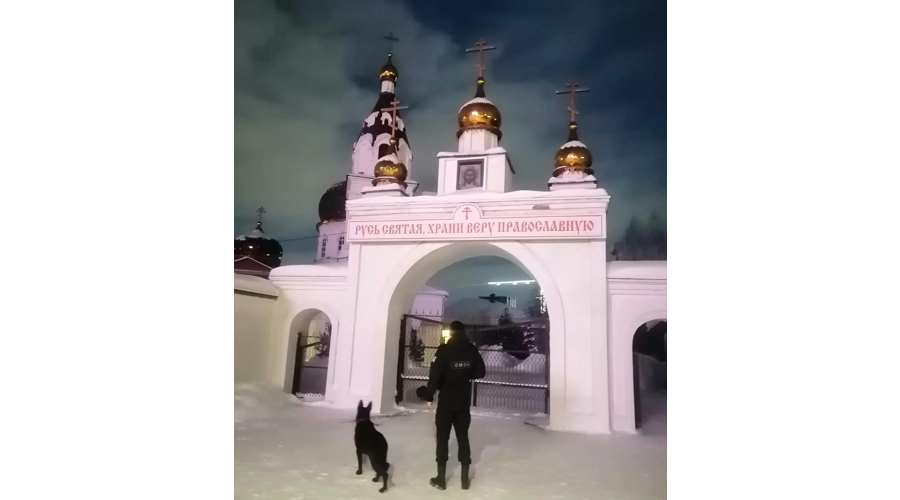 В Татарстане Росгвардия приняла участие в обеспечении безопасности граждан во время празднования Крещения Господня
