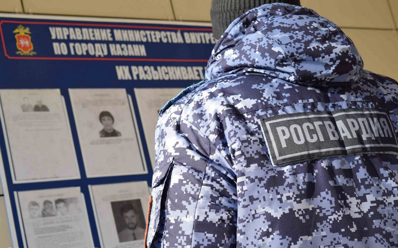 В Казани сотрудники Росгвардии задержали осуждённого, объявленного в федеральный розыск 