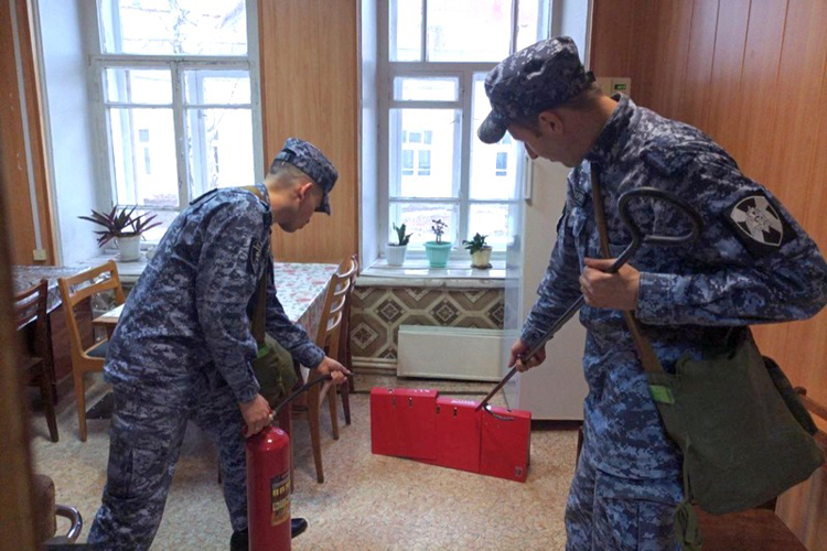 В Нижнекамске и Елабуге прошли Межведомственные пожарно-тактические учения Росгвардии и МЧС