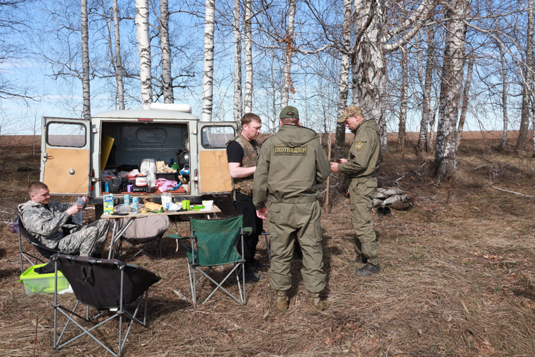 В Татарстане сотрудники Росгвардии и Госкомитета по биоресурсам проводят рейдовые мероприятия на территории охотничьих угодий