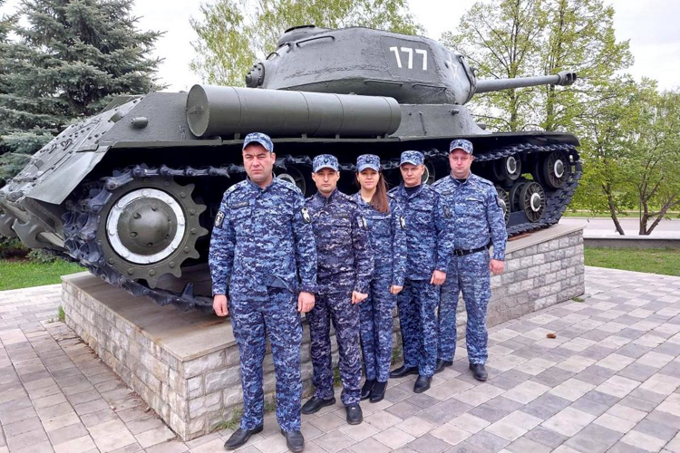 Во вневедомственной охране Татарстана проходят мероприятия, посвящённые 79-летию Победы в Великой Отечественной войне