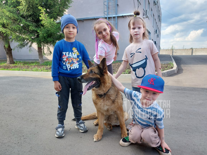 В Нижнекамске для детей сотрудников и гражданского персонала вневедомственной охраны Росгвардии организовали праздник 