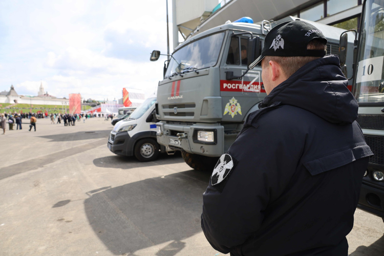 В Татарстане росгвардейцы выполнили задачи по обеспечению безопасности празднования Дня Великой Победы