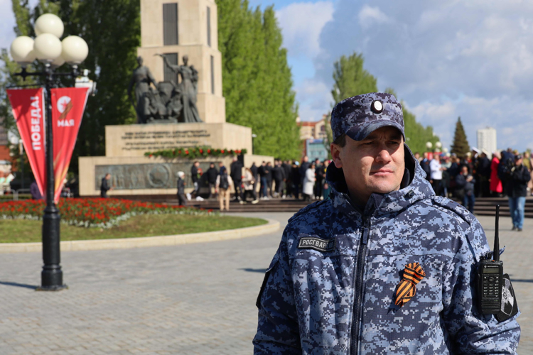 В Татарстане росгвардейцы выполнили задачи по обеспечению безопасности празднования Дня Великой Победы