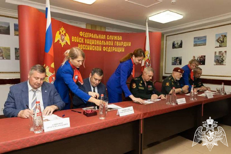 В Росгвардии в преддверии 100-летия дивизии имени Ф.Э. Дзержинского состоялось торжественное гашение почтовых марок