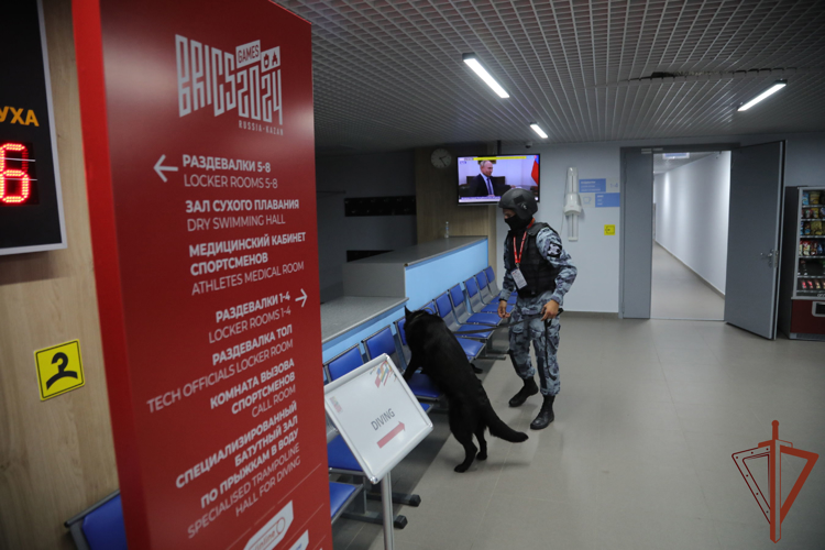 Росгвардия выполнила задачи по обеспечению безопасности Международного мультиспортивного мероприятия «Спортивные игры стран БРИКС» в Казани