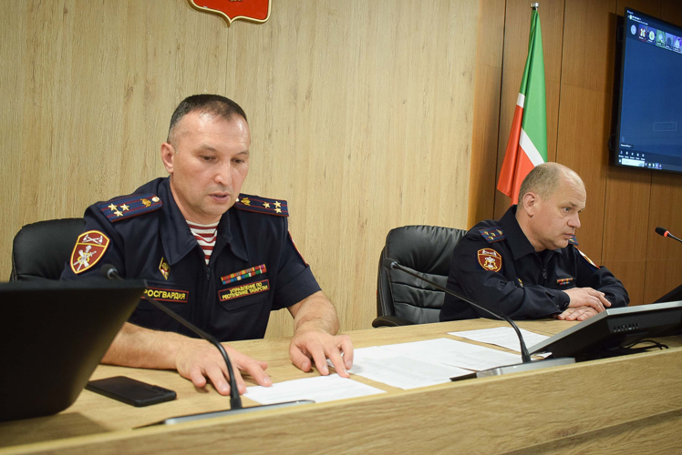 В Казани прошло профилактическое мероприятие по безопасности дорожного движения для личного состава вневедомственной охраны Росгвардии