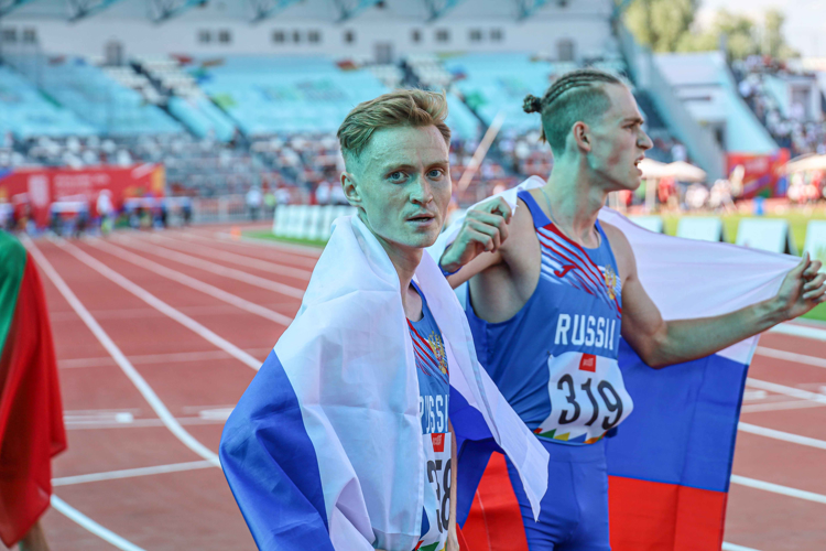 Легкоатлеты из Росгвардии завоевали золото и серебро для Российской сборной в ходе четвёртого дня соревнований международных «Игр стран БРИКС» в Казани 