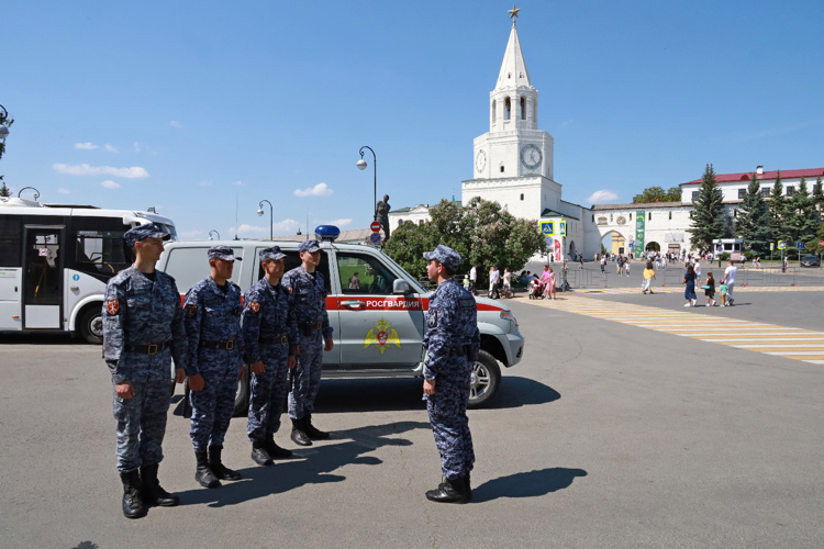 В Казани Росгвардия выполнила задачи по обеспечению безопасности мероприятий, посвящённых Дню защиты детей
