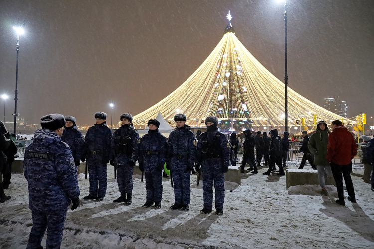 В Татарстане Росгвардия выполнила задачи по охране общественного порядка в новогоднюю ночь