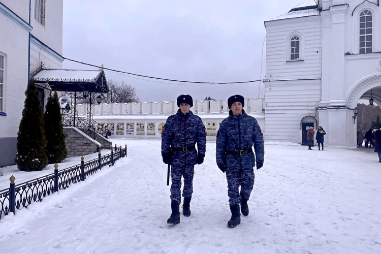 В Татарстане Росгвардия приняла участие в обеспечении безопасности граждан и в дни празднования Крещения Господня