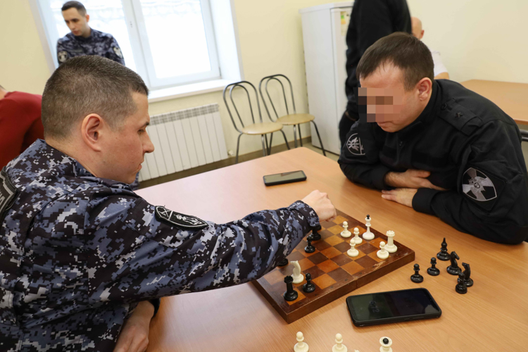 В Казани завершился чемпионат Управления Росгвардии по Республике Татарстан по шахматам
