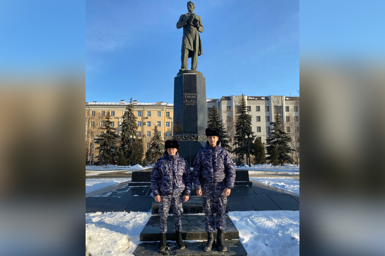 Росгвардейцы продолжают знакомить с объектами культурного наследия Татарстана в рамках акции «Росгвардия - гид»