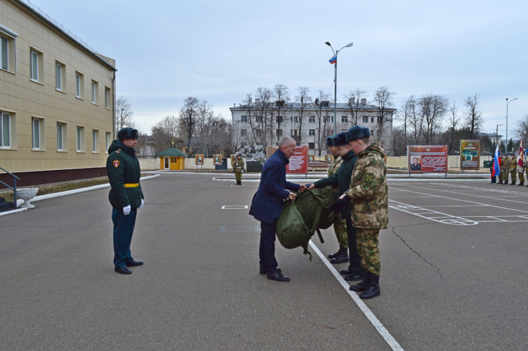 В казанском батальоне Росгвардии по охране ВГО отметили День войск национальной гвардии Российской Федерации