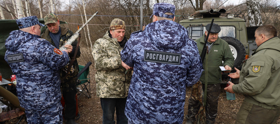 В Татарстане сотрудники Росгвардии и Госкомитета по биоресурсам проводят рейдовые мероприятия в охотничьих угодьях