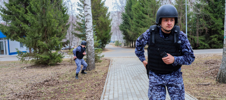 В Казани определили лучшую группу задержания вневедомственной охраны Росгвардии в Татарстане