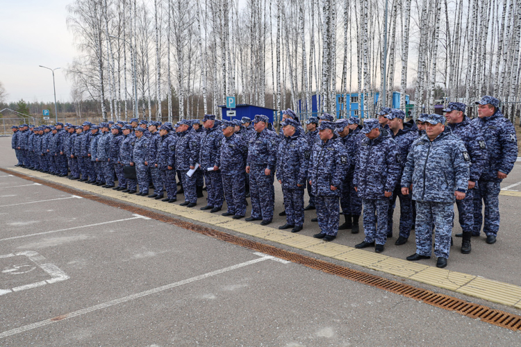 В Казани определили лучшую группу задержания вневедомственной охраны Росгвардии в Татарстане