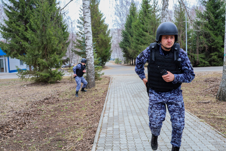 В Казани определили лучшую группу задержания вневедомственной охраны Росгвардии в Татарстане