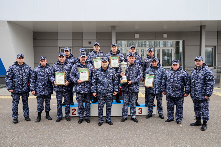 В Казани определили лучшую группу задержания вневедомственной охраны Росгвардии в Татарстане
