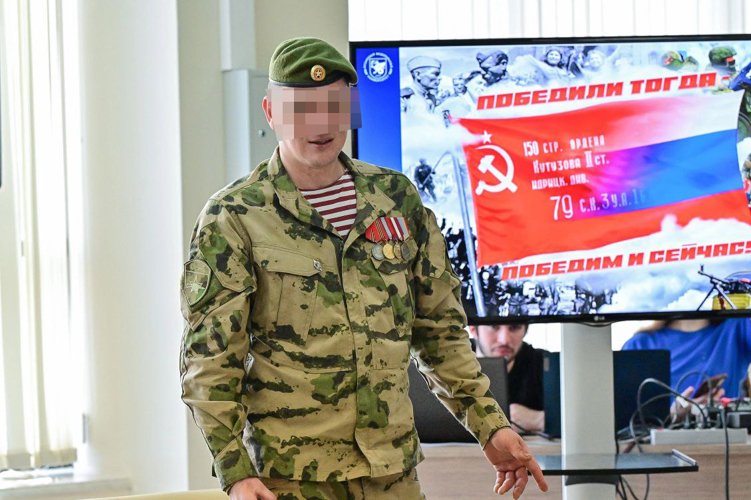 Спецназовец Росгвардии провёл тематическую встречу с казанскими студентами